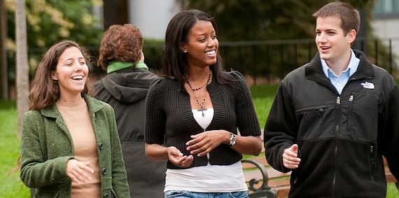 Northeastern University School of Law - Students Outdoors